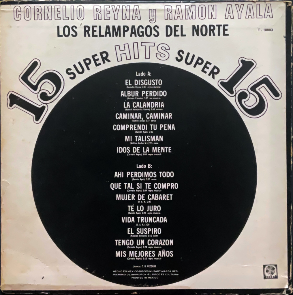 Cornelio Reyna y Ramón Ayala – Los Relámpagos del Norte