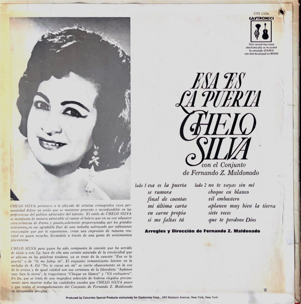 Chelo Silva – Esa Es La Puerta | Archivo Sonoro Latino