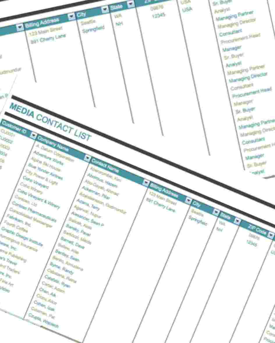 Independent Music & Documentary Media List (Downloadable Spreadsheet)