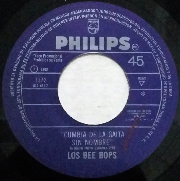 Los Bee Bops – Cumbia de la Gaita Sin Nombre (RARE)